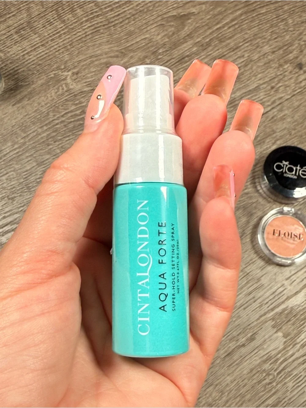 Ciaté London & Eloise Makeup Setting Duo in Peach and Aqua